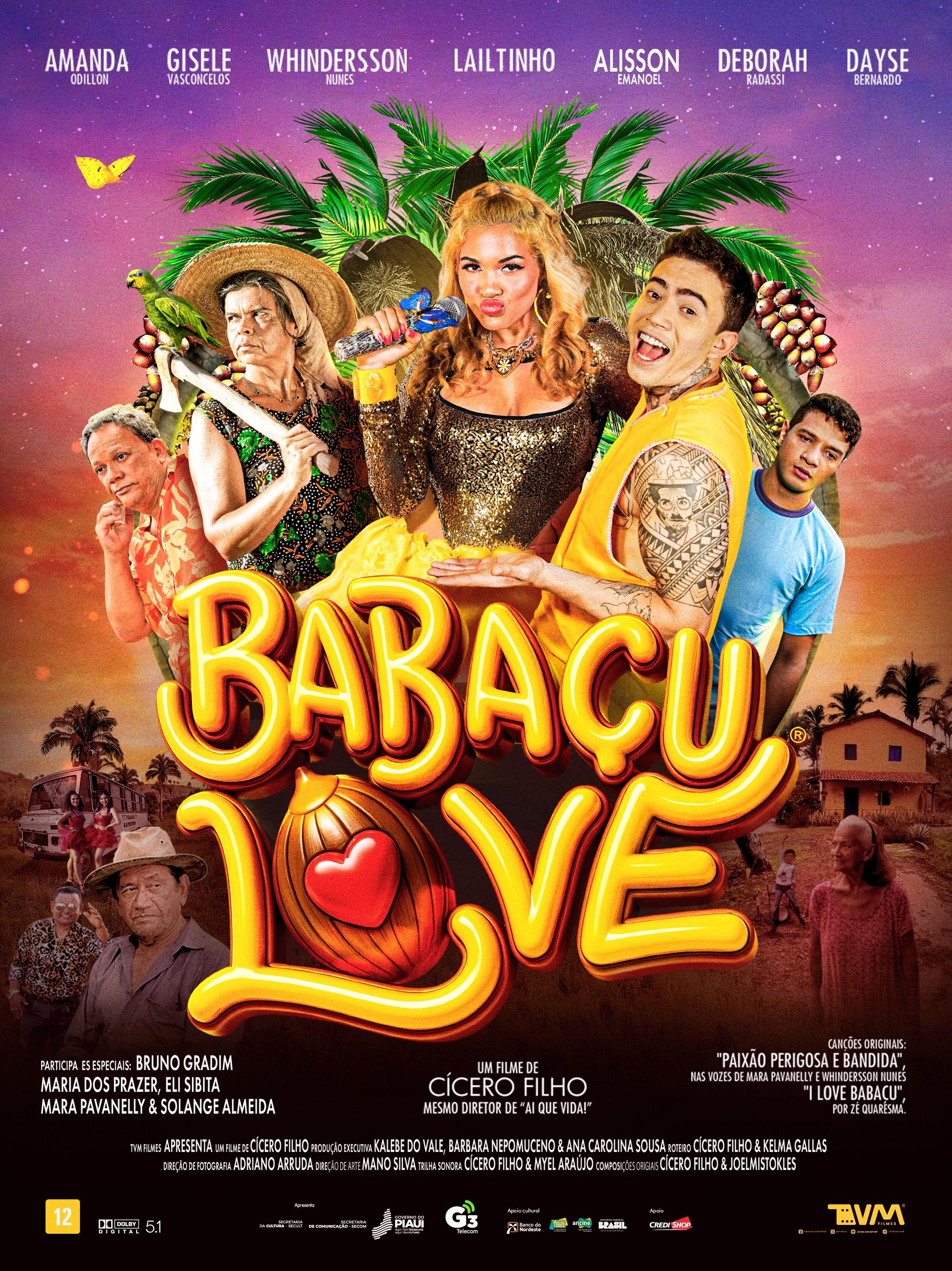 Poster Oficial Babaçu Love