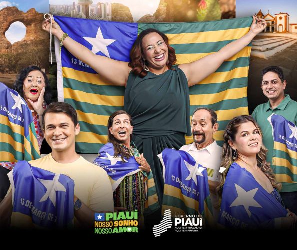 Aí Que Vida! Campanha gravada para o Dia do Piauí, exaltando orgulho e identidade dos piauienses.